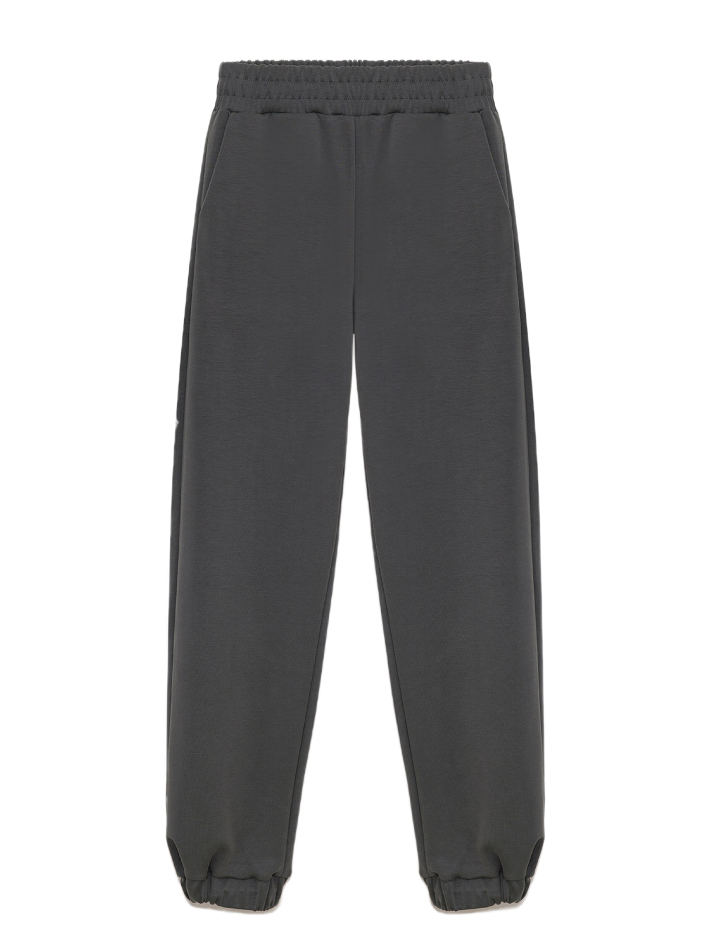 No Matter What Broek in Grijs: voorkant