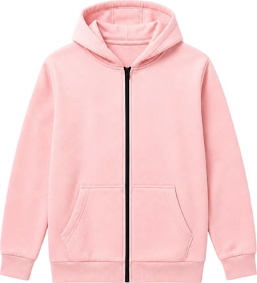 LOUIS LECLER Sweat jacket 'Selara' in Pink: front