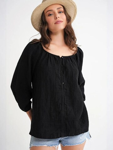 MixRay - Blusa em preto