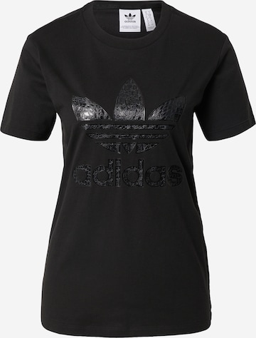 ADIDAS ORIGINALS T-Shirt in Schwarz: predná strana