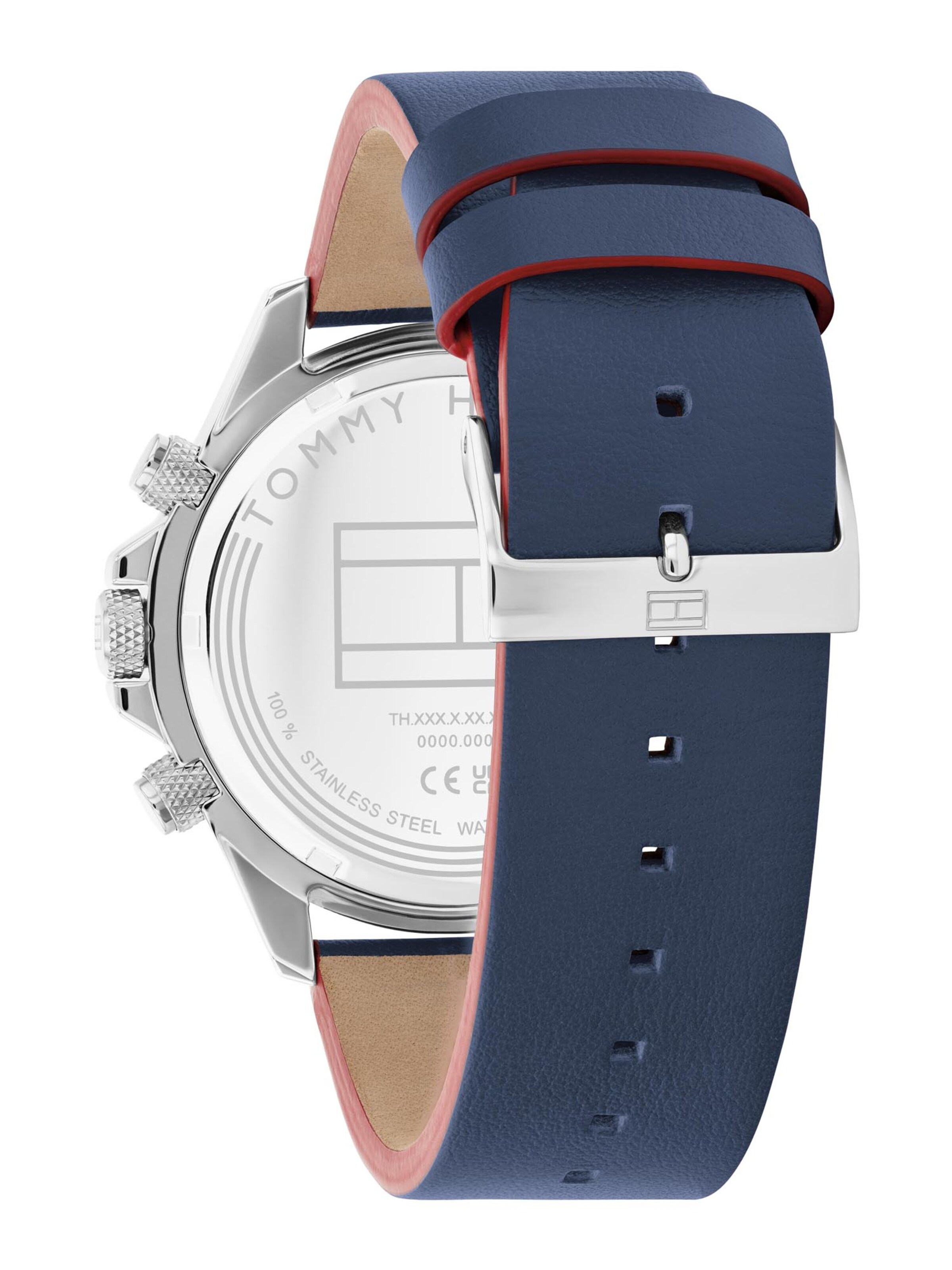 TOMMY HILFIGER Аналоговые часы 'CLARK' в Синий