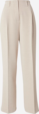Loosefit Pantaloni con pieghe 'Divan Michelle' di MSCH COPENHAGEN in beige: frontale