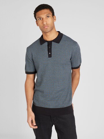 T-Shirt 'Hennes' ABOUT YOU en bleu : devant
