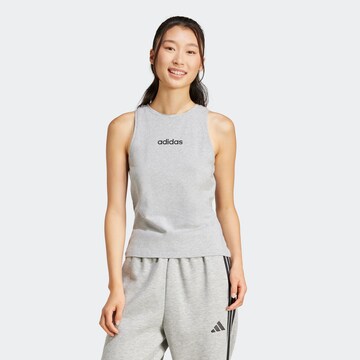 ADIDAS SPORTSWEAR Sport top 'Essentials' - szürke: elől