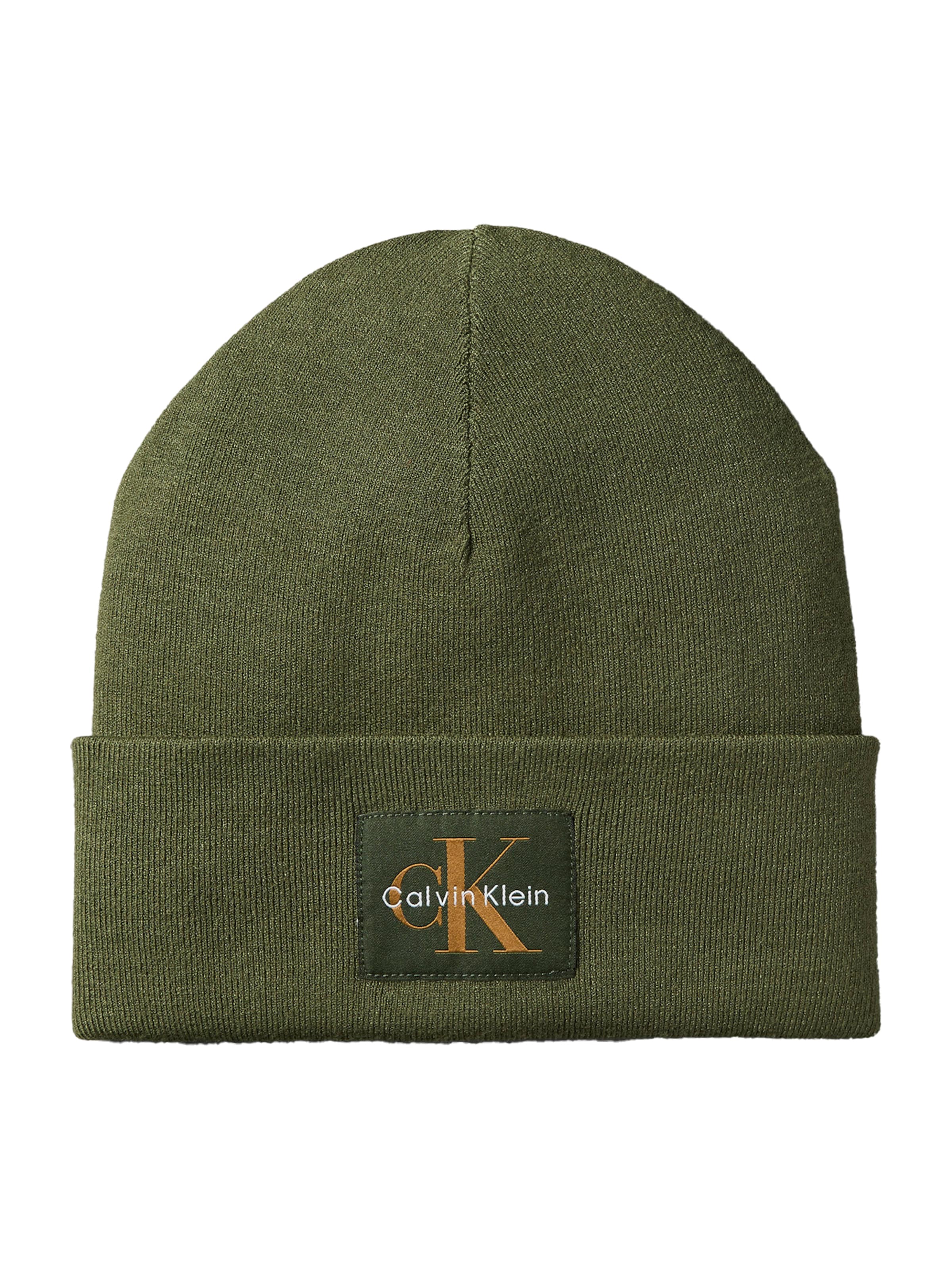 Calvin Klein Шапка в Зеленый: спереди