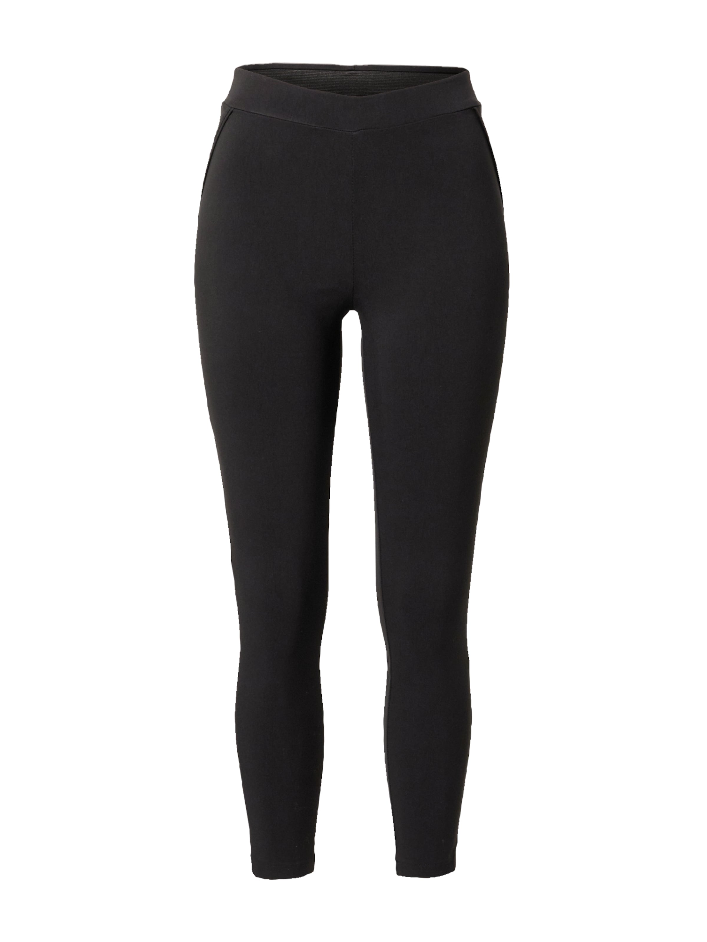 Dorothy Perkins Skinny Παντελόνι 'Bengaline' σε μαύρο: μπροστά