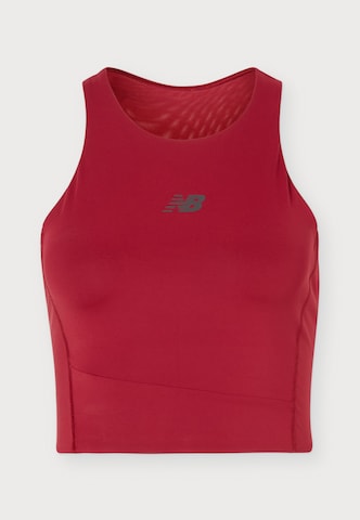 new balance Спортен топ 'RC Elite' в червено: отпред