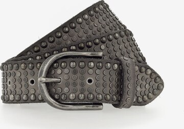 Ceinture 'Riva' b.belt Handmade in Germany en gris : devant