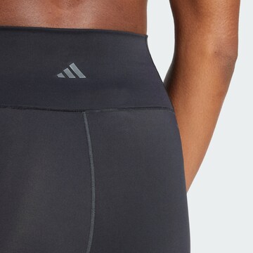 ADIDAS PERFORMANCE Skinny Sporthose 'All Me Luxe' in Schwarz