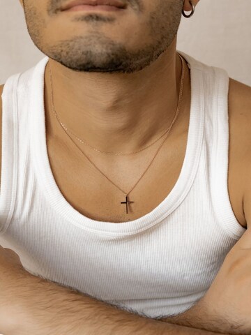 Hey Happiness Kette 'Valor Cross'‌‌‌‌‌‌ in Gold: Vorderseite