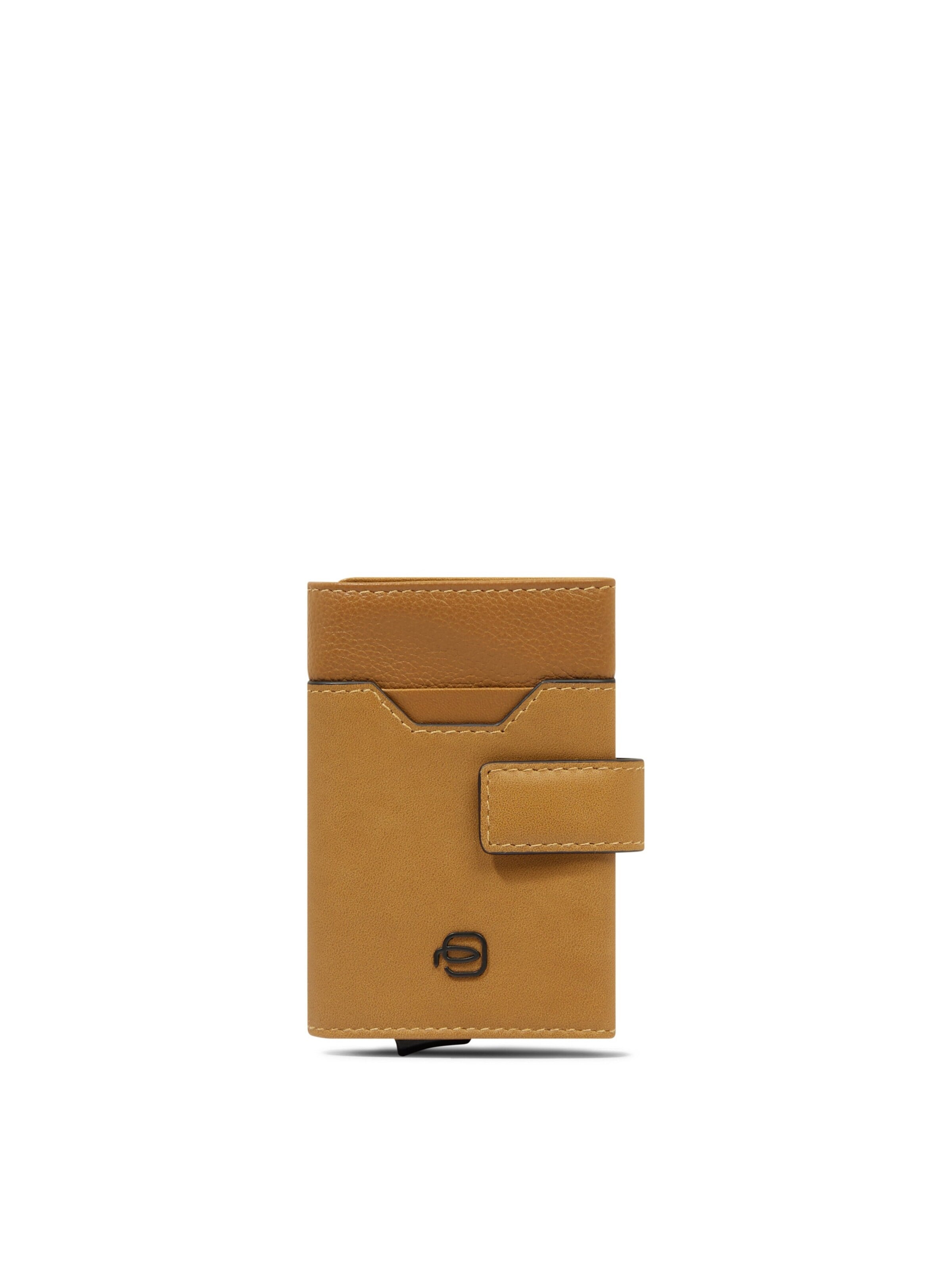 Piquadro Wallet in Yellow: front