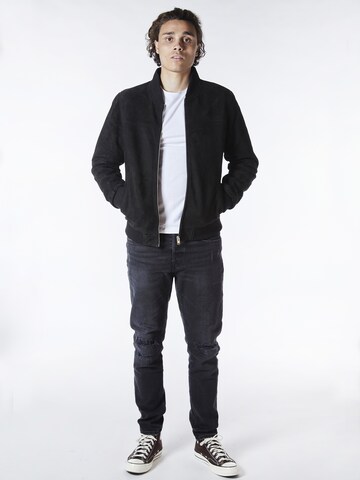 Veste mi-saison 'Mikey Bomber Sued' Bolongaro Trevor en noir