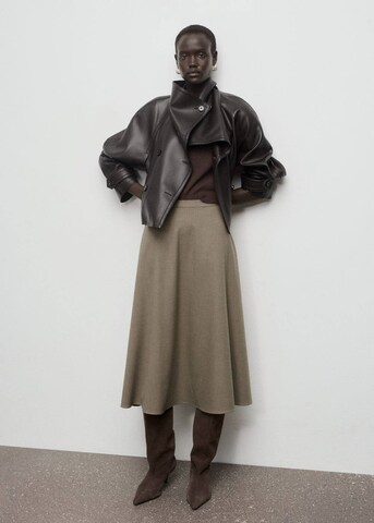 MANGO Skirt 'Tiana' in Brown: front