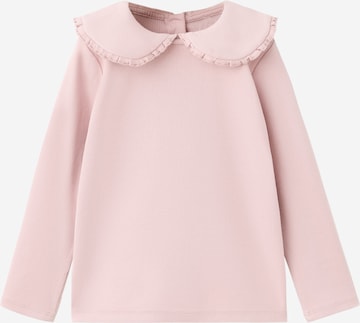 MANGO KIDS T-shirt 'BEBE' i rosa: framsida