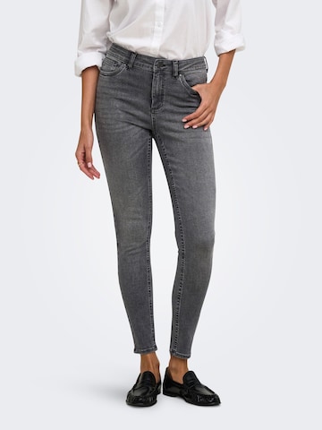 ONLY Skinny Jeans 'ONLWauw' in Grijs: voorkant
