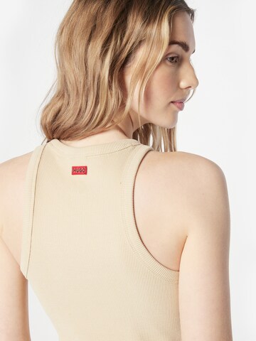 HUGO Red Top 'Classic' in Beige