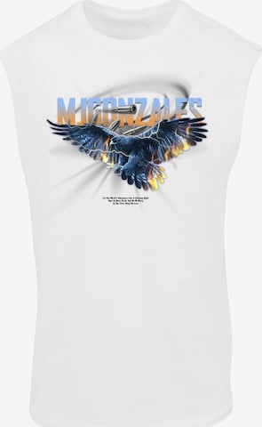 MJ Gonzales Shirt 'Eagle V.2' in White: front