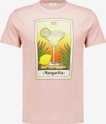 T-Shirt 'Margarita' Deeluxe en rose : devant