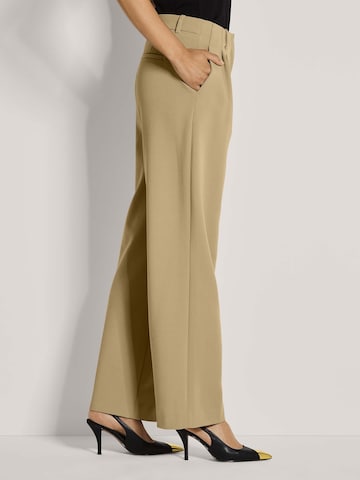 Loosefit Pantalon à pince MADELEINE en beige