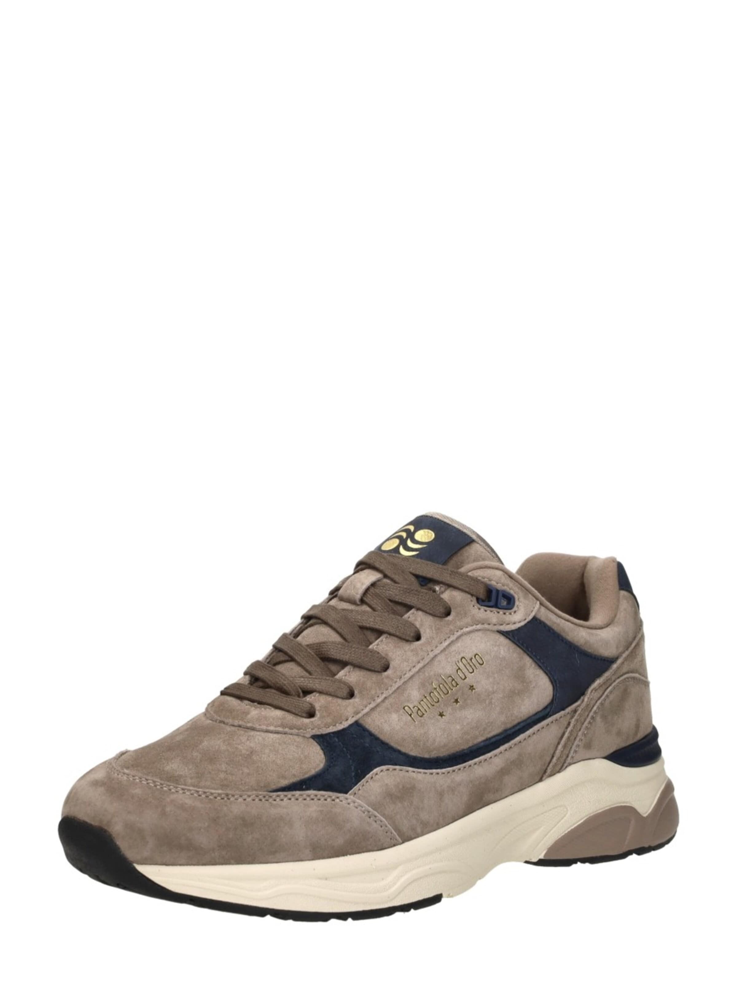PANTOFOLA D'ORO Platform trainers 'Roccia' in Grey: front