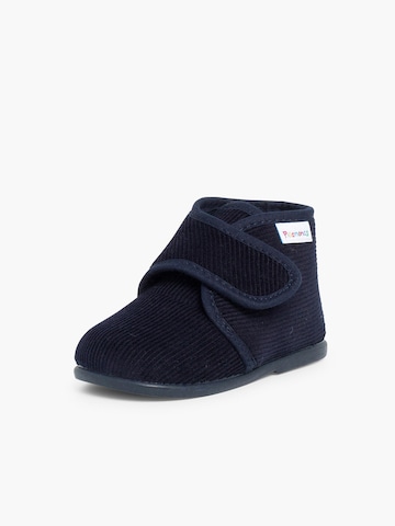 Pisamonas - Zapatillas de casa en azul: frente