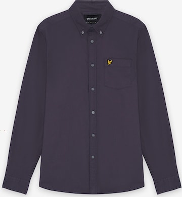 Lyle & Scott Overhemd in Lila: voorkant
