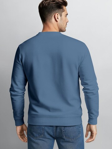 Neverless Sweatshirt 'life begins' in Blau