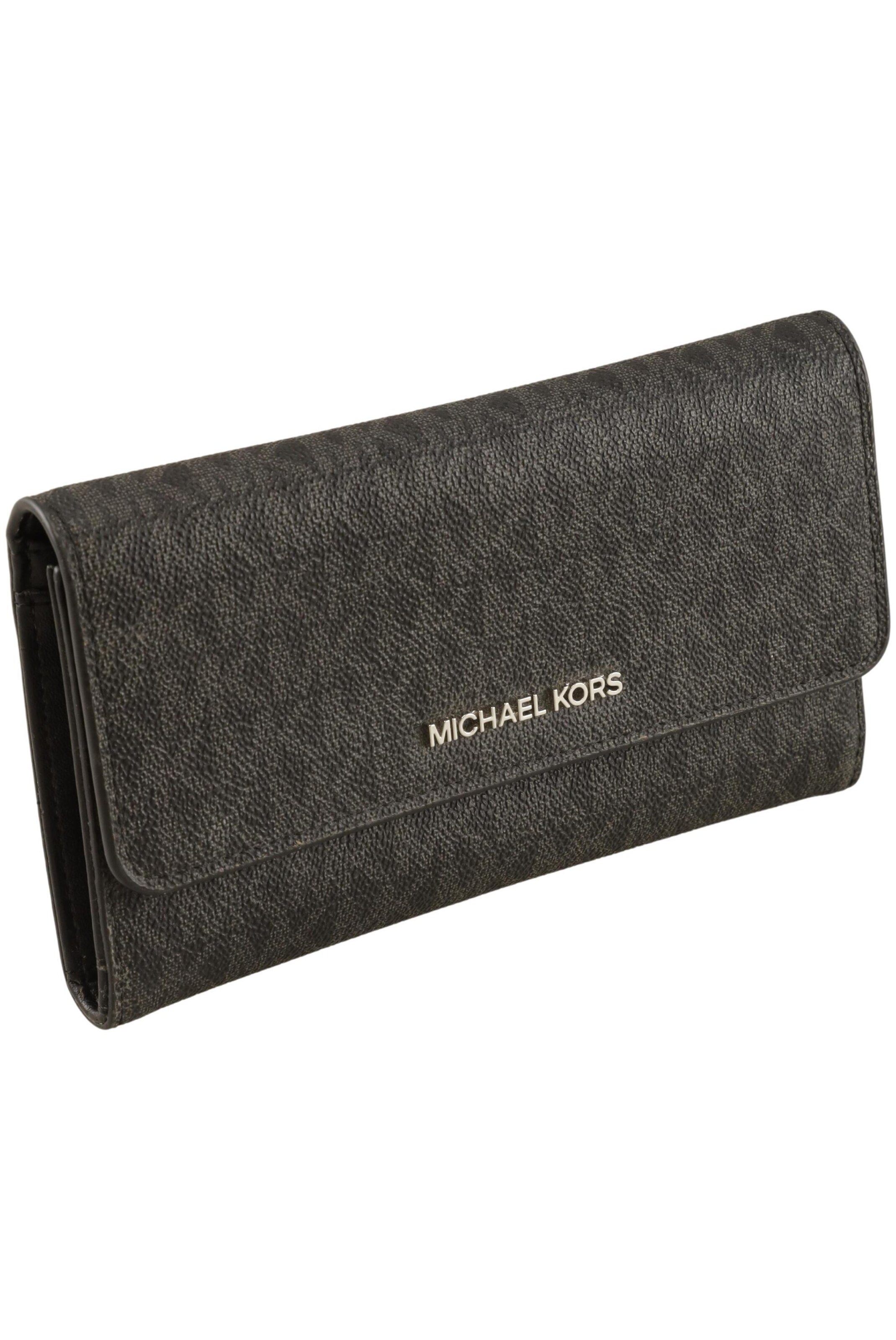 MICHAEL Michael Kors Small Leather Goods in One size in Grey: front