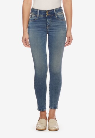 Le Temps Des Cerises Regular Jeans in Blue: front