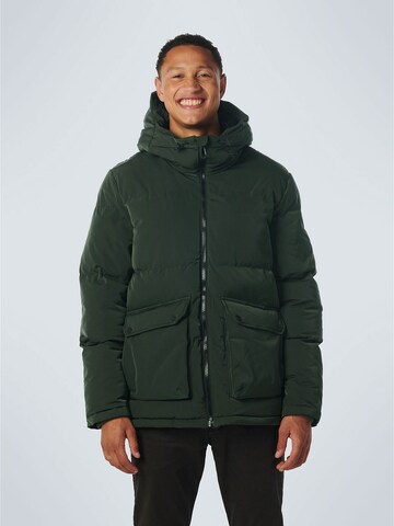 No Excess Winter Jacket in Green: front