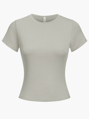cfab (formerly creamy fabrics) Shirt 'Cotton T-Shirt'‌ in Grau: Vorderseite