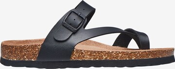 Cruz T-Bar Sandals 'HARDINBURG' in Black