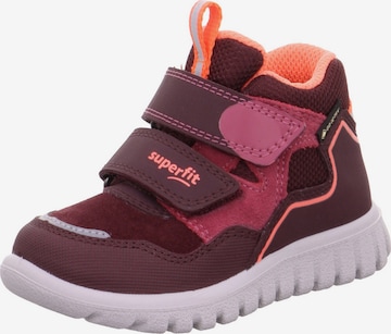 SUPERFIT - Zapatos bajos 'SPORT7' en rojo: frente