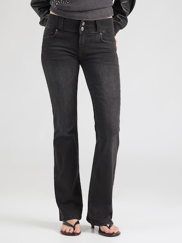 Tally Weijl Bootcut Džíny – černá: přední strana