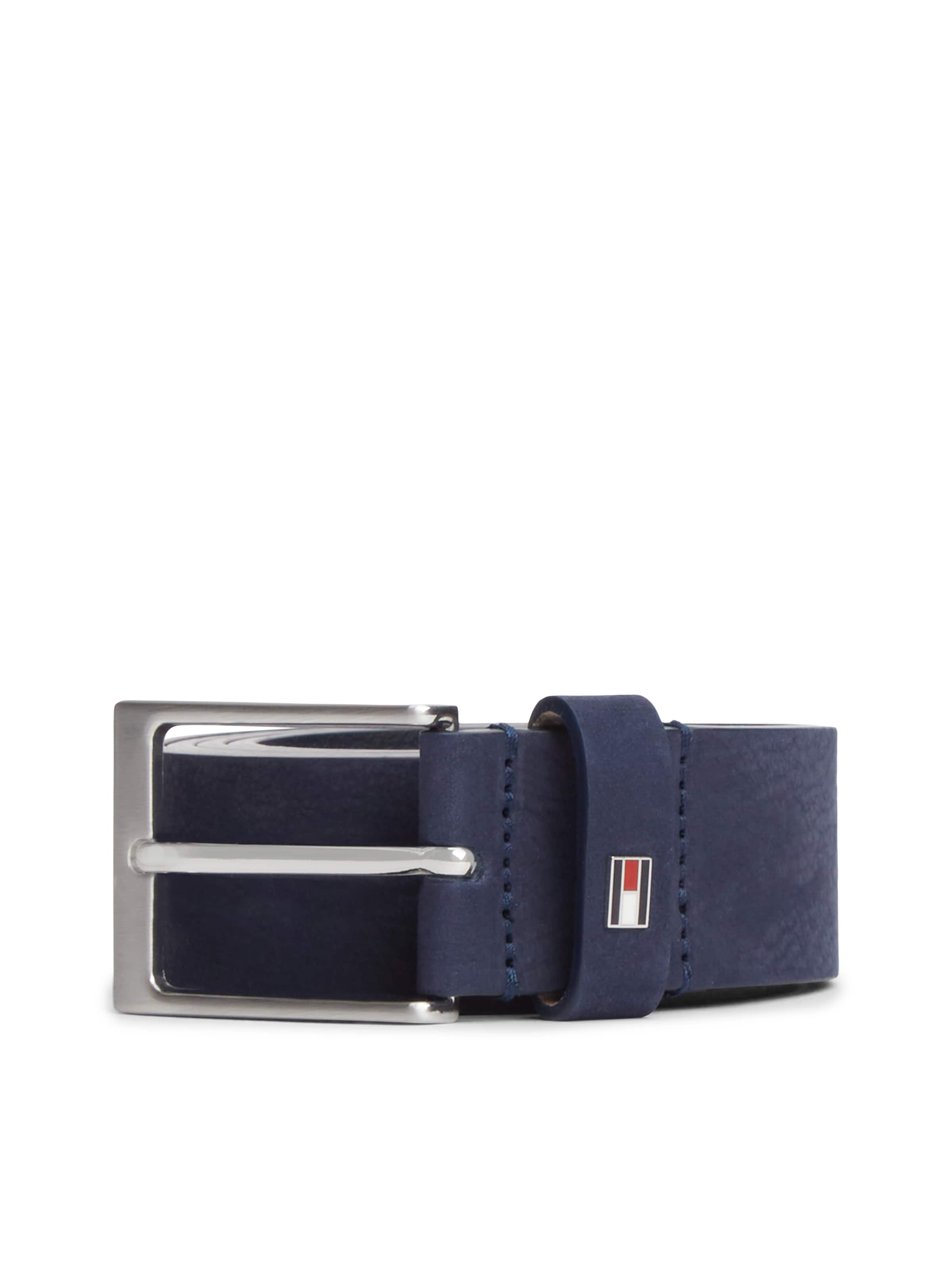 TOMMY HILFIGER Bälte 'LAYTON' i blå: framsida
