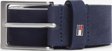 TOMMY HILFIGER Bälte 'LAYTON' i blå: framsida