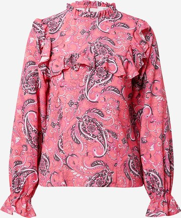 Camicia da donna di Wallis Curve in rosa: frontale