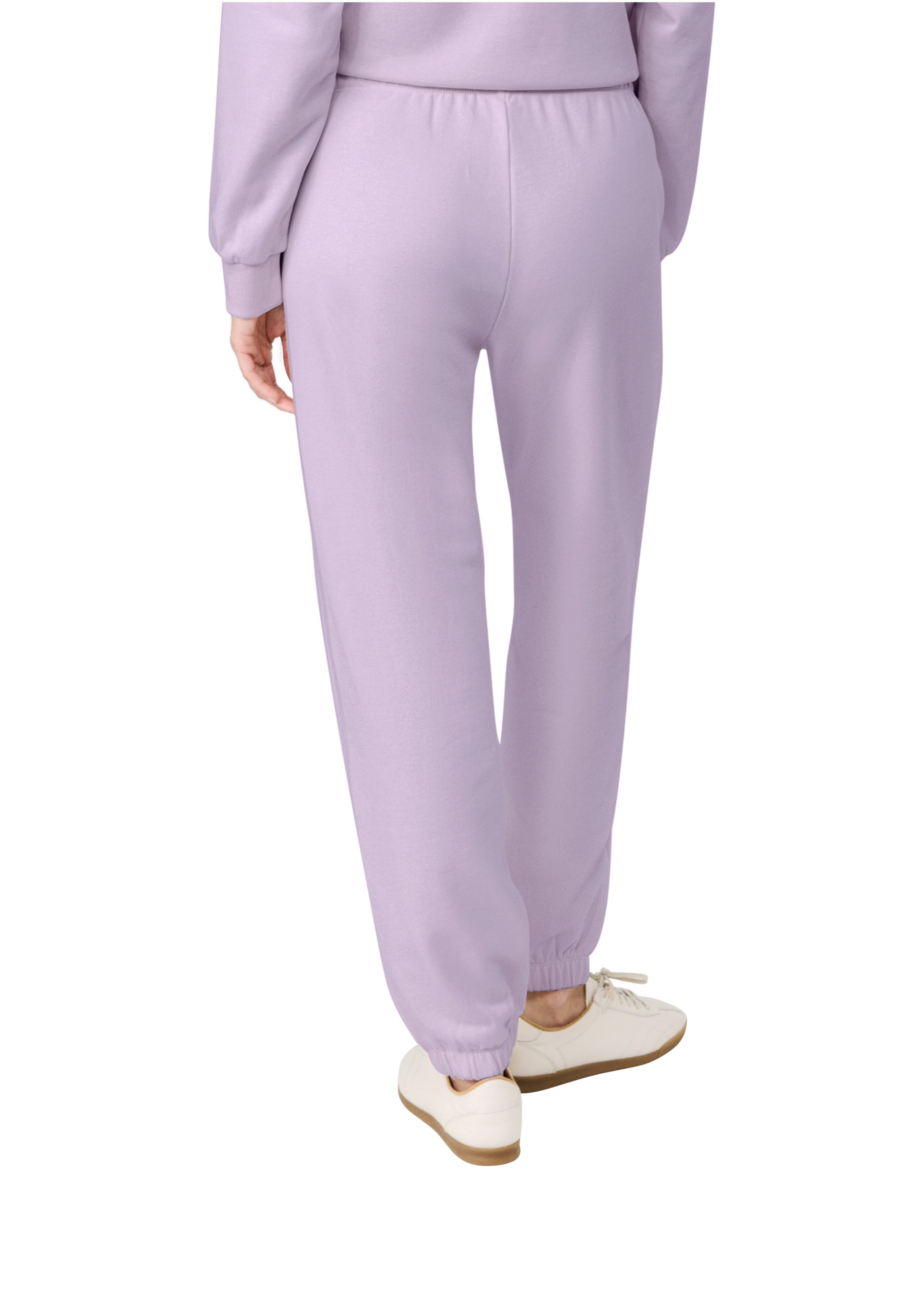 Tapered Pantaloni di s.Oliver in lilla