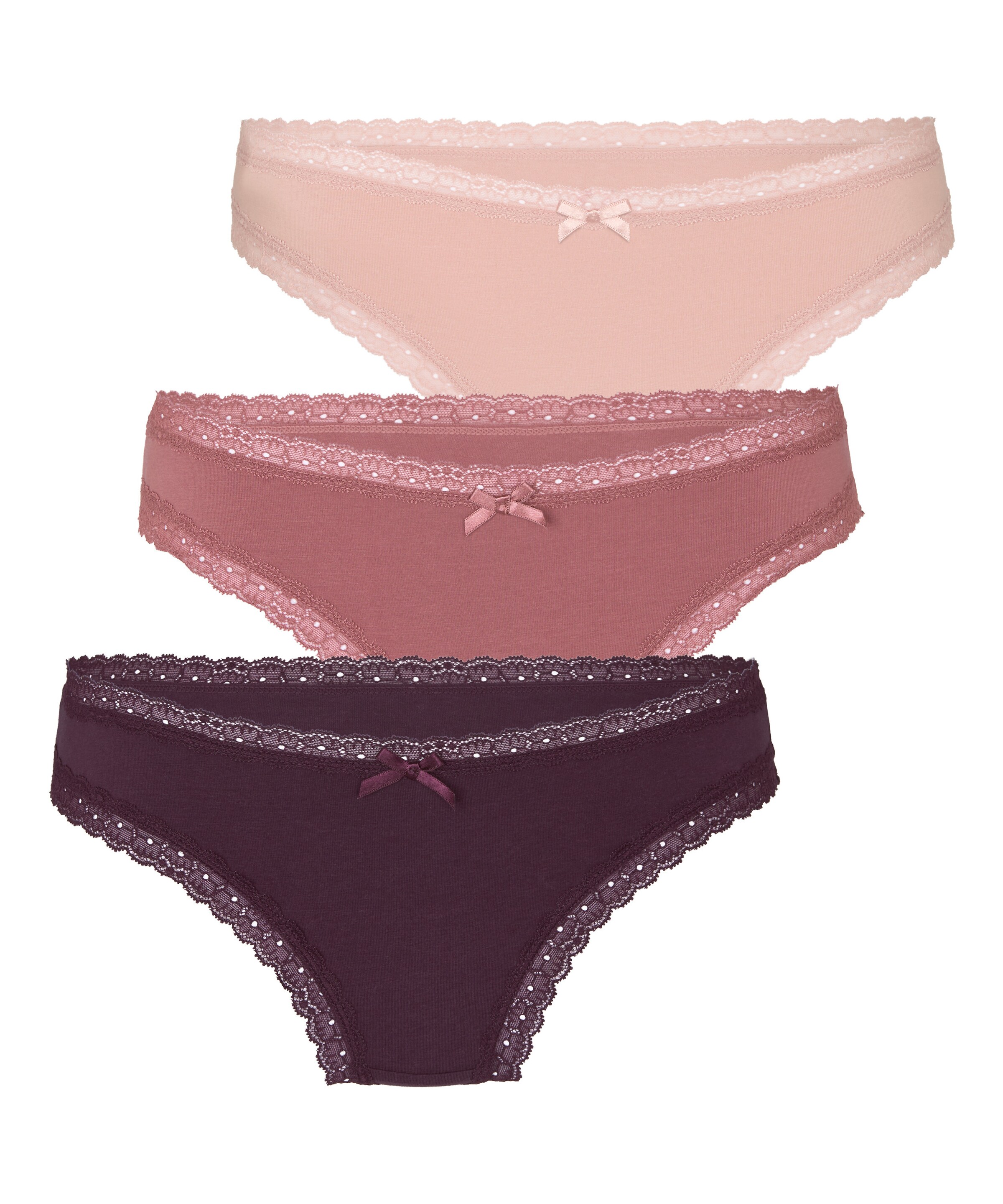 String Hunkemöller en violet : devant