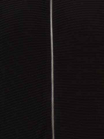 Jack & Jones Plus Strickjacke 'JJOTTO' in Schwarz