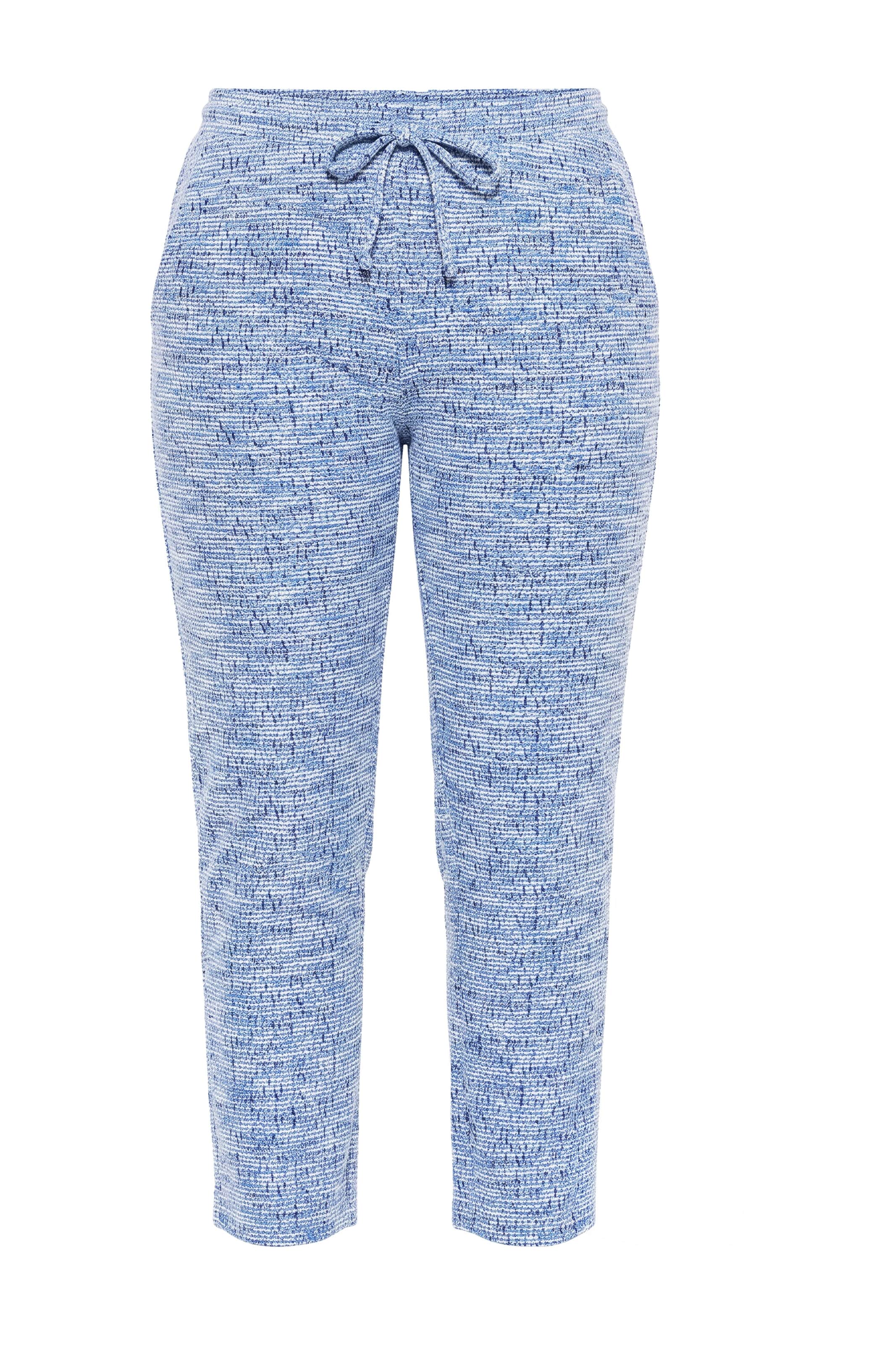 MIAMODA Hose in 42 in marine / hellblau / weiß, Produktansicht