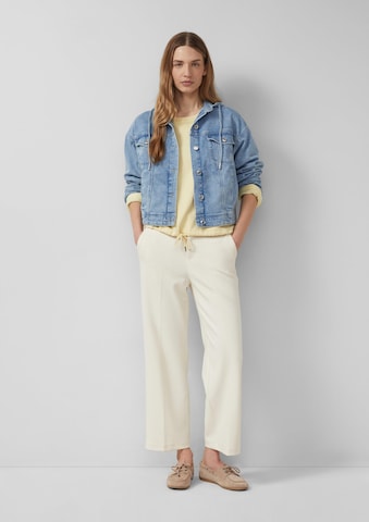 évasé Pantalon s.Oliver en beige