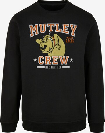 Sweat-shirt 'Wacky Races - Mutley' ABSOLUTE CULT en noir : devant