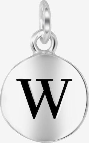 Pendentif Lucardi en argent : devant