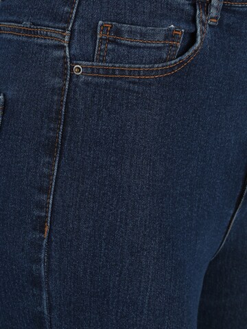Pieces Tall Skinny Jeans 'PEGGY' in Blau