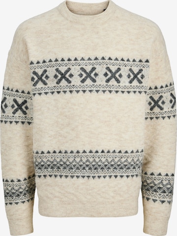 JACK & JONES Neulepaita 'JPRBLUMAX' värissä harmaa: etupuoli