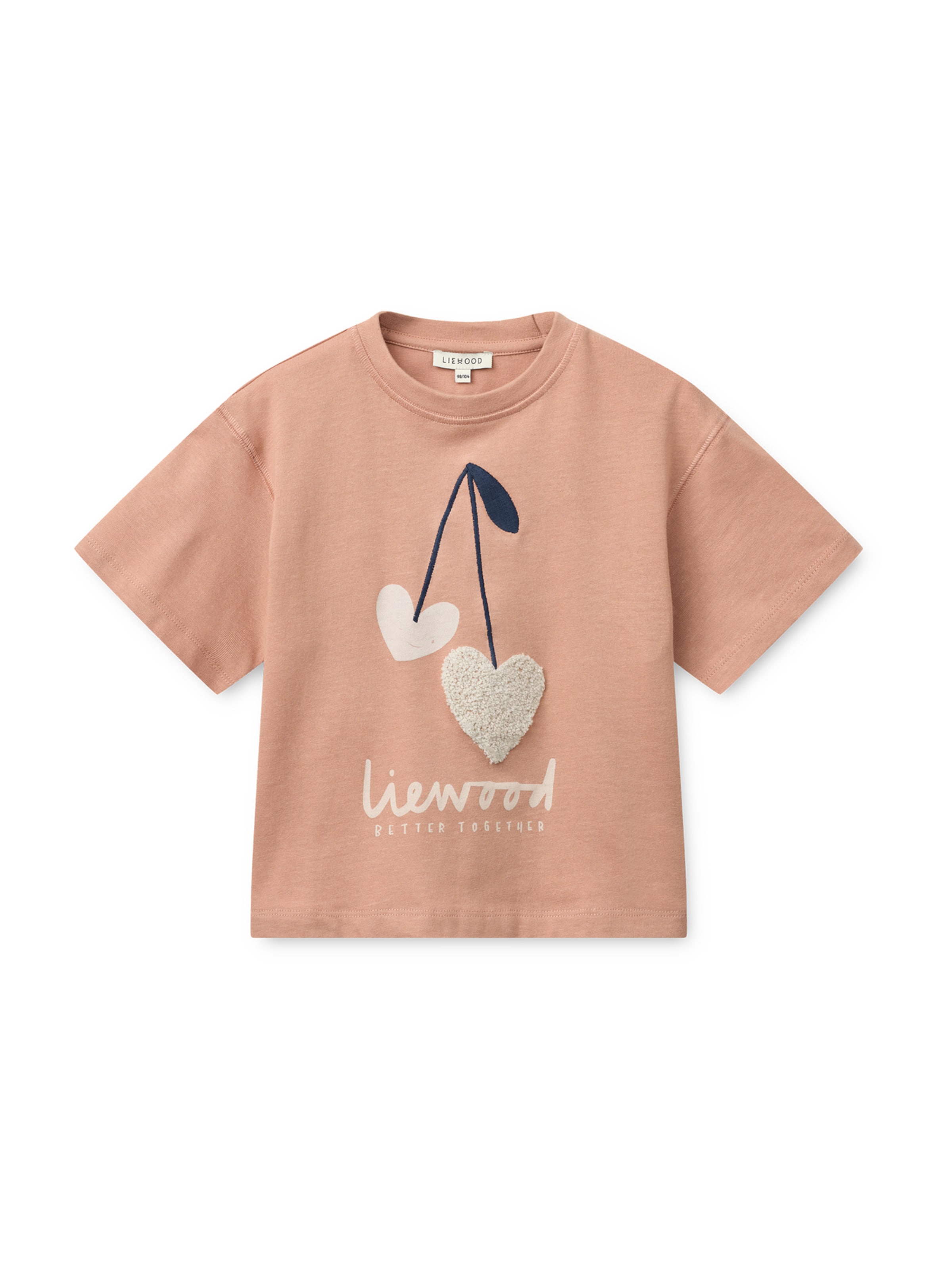 Liewood Футболка 'Tyler Placement' в Светло-бежевый / Темно-синий / Пудровый, Обзор товара