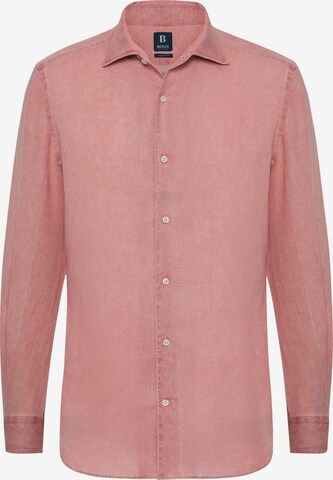 Camicia di Boggi Milano in rosa: frontale