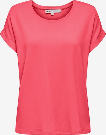 ONLY - Camiseta en rosa: frente