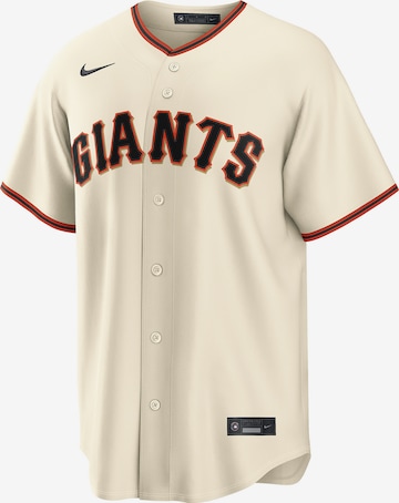 NIKE Trikot 'MLB Replica' in Beige: Vorderseite